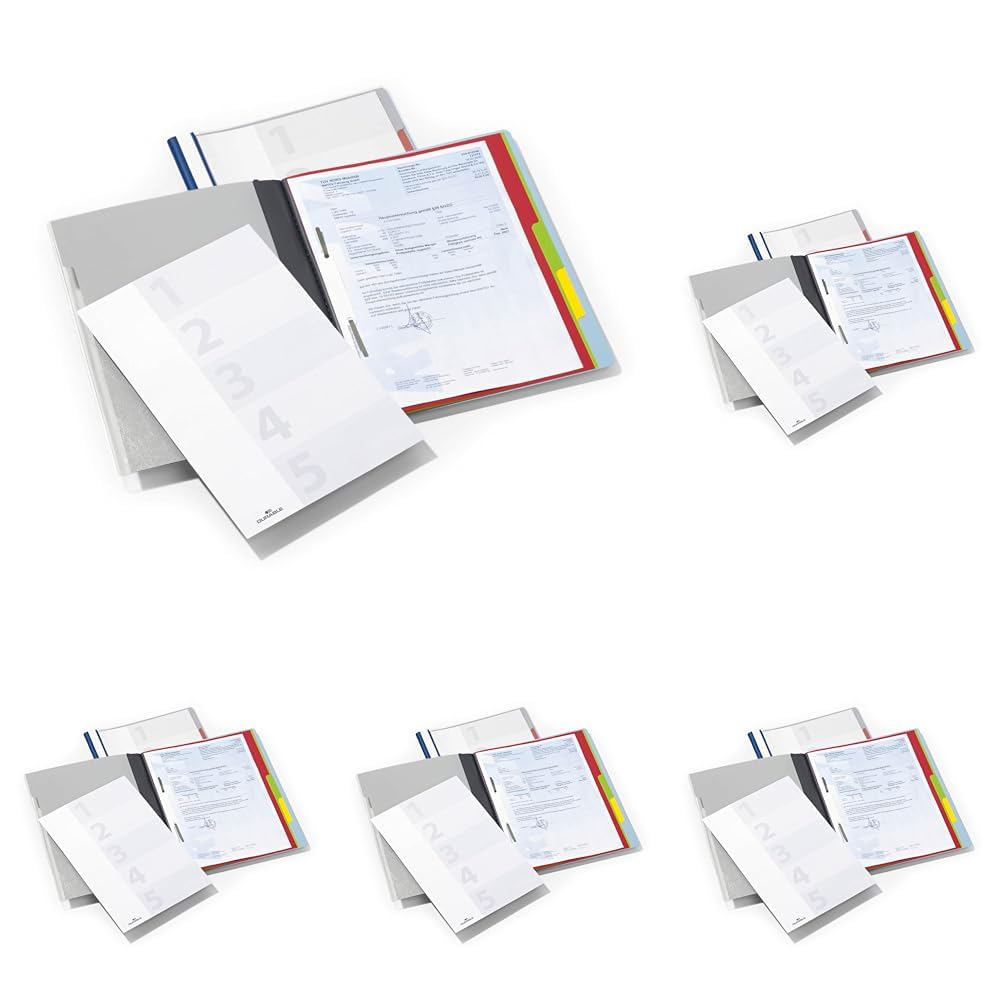 durable-divisoflex-schnellhefter-a4-blau-mappe-mit-5-unterteilungen-255706 image 2