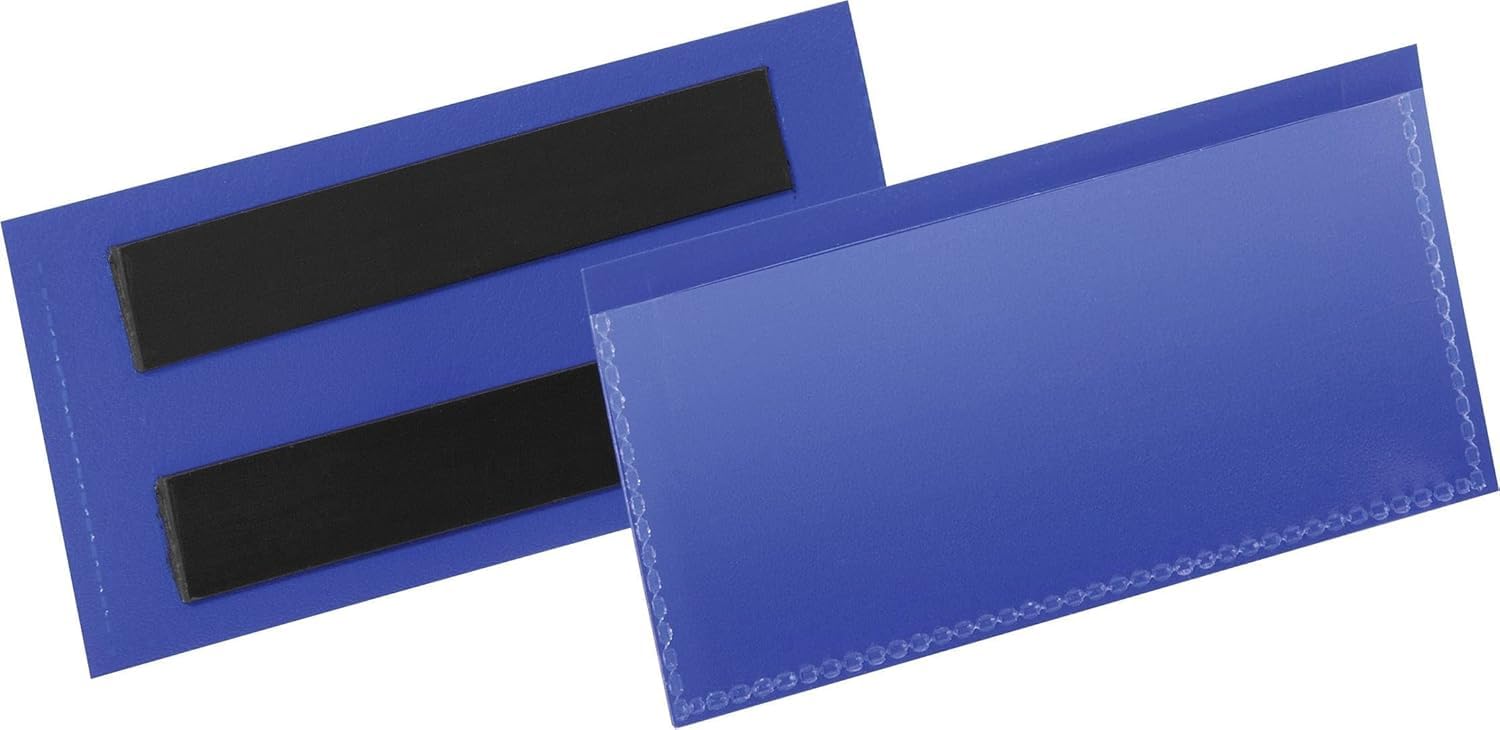 durable-kennzeichnungstasche-a5-quer-magnetisch-blau-50-st-ck-174307 image 6