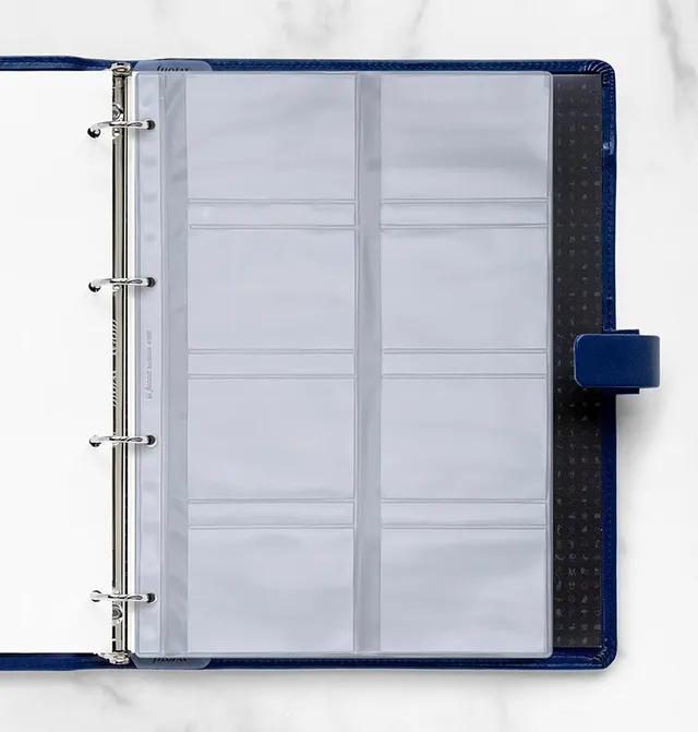 filofax-visitenkartenh-lle-a4-vinyl-f-r-16-karten image 1