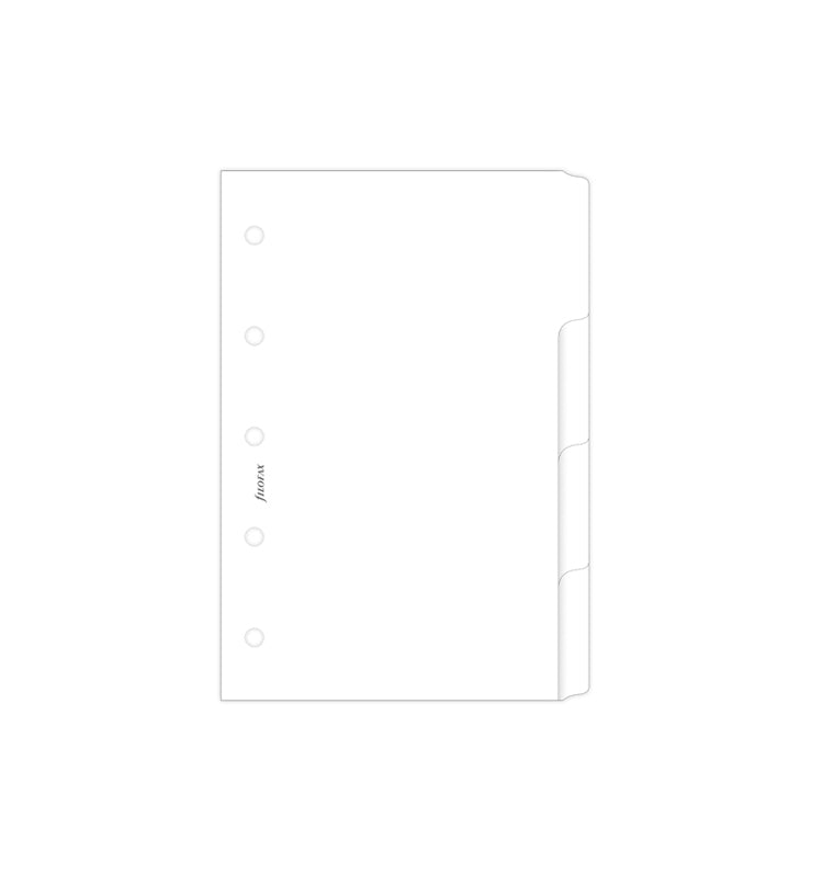 filofax-trennbl-tter-wei-mini-4-register-mit-unbedruckten-tabs image 3