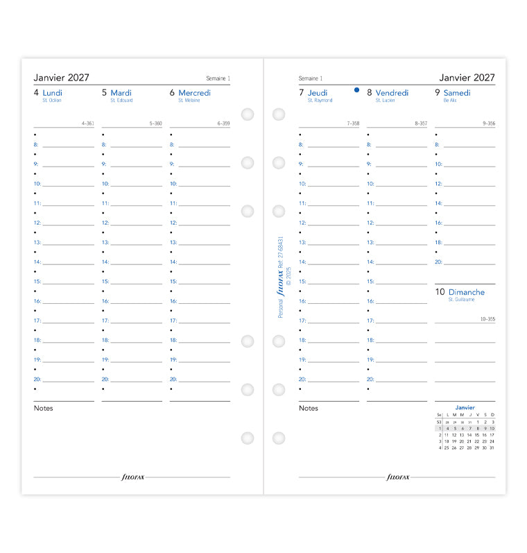 filofax-personal-2027-kalendereinlage-1-woche-2-seiten-franz-sisch-the-original- image 4