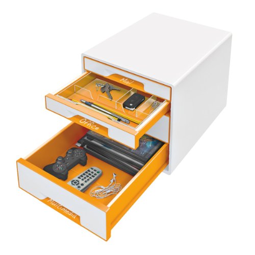 leitz-beschriftungsset-f-r-wow-cube-schubladenbox-transparent-61110000 image 8
