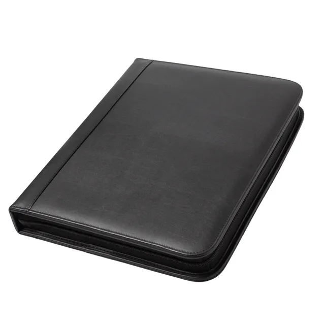 alassio-orga-f-chermappe-olbia-a4-schwarz-kunstleder-mit-ringmechanik image 1