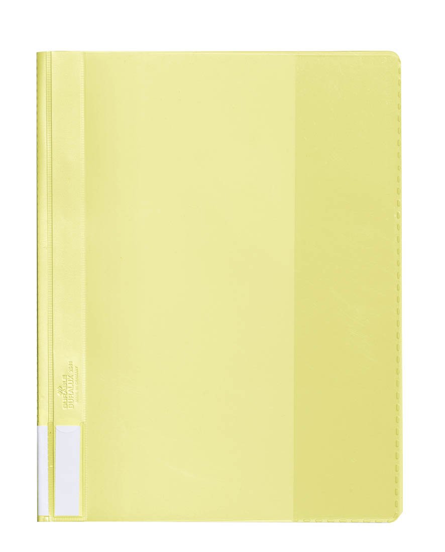 durable-duralux-trend-sichthefter-din-a4-berbreite-gelb-25er-pack-268104 image 1