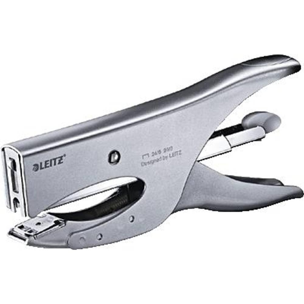 leitz-heftzange-metall-silber-f-r-40-blatt-55490081 image 1