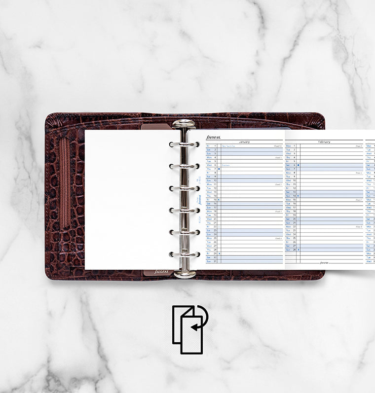 filofax-jahresplaner-englisch-pocket-2027-leporello image 3