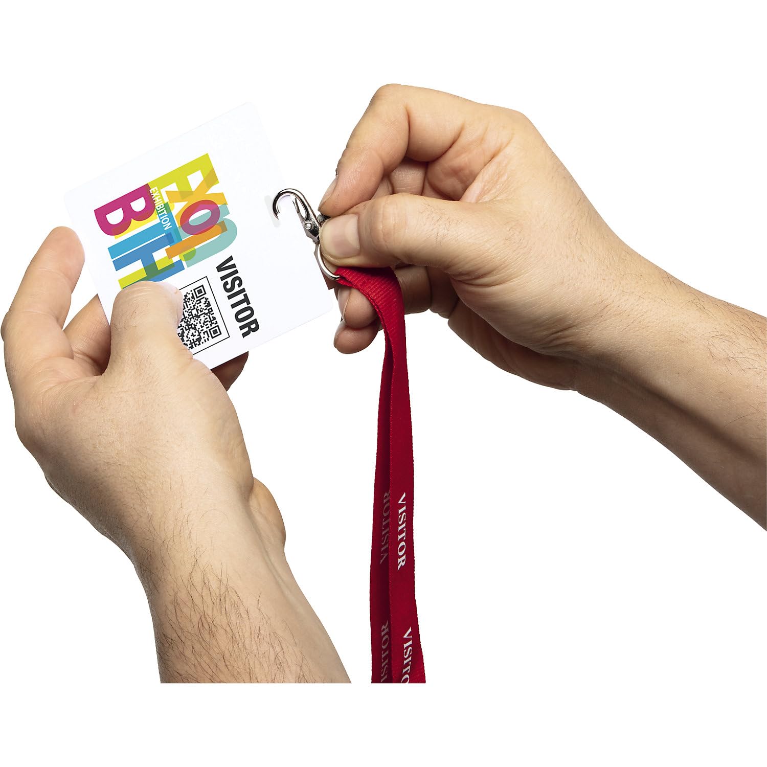durable-visitor-badge-besuchernamensschild-97x86-mm-wei-100-st-ck image 3
