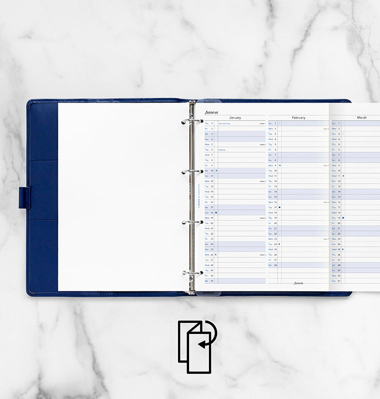 filofax-jahresplaner-englisch-a4-2026-leporello image 3