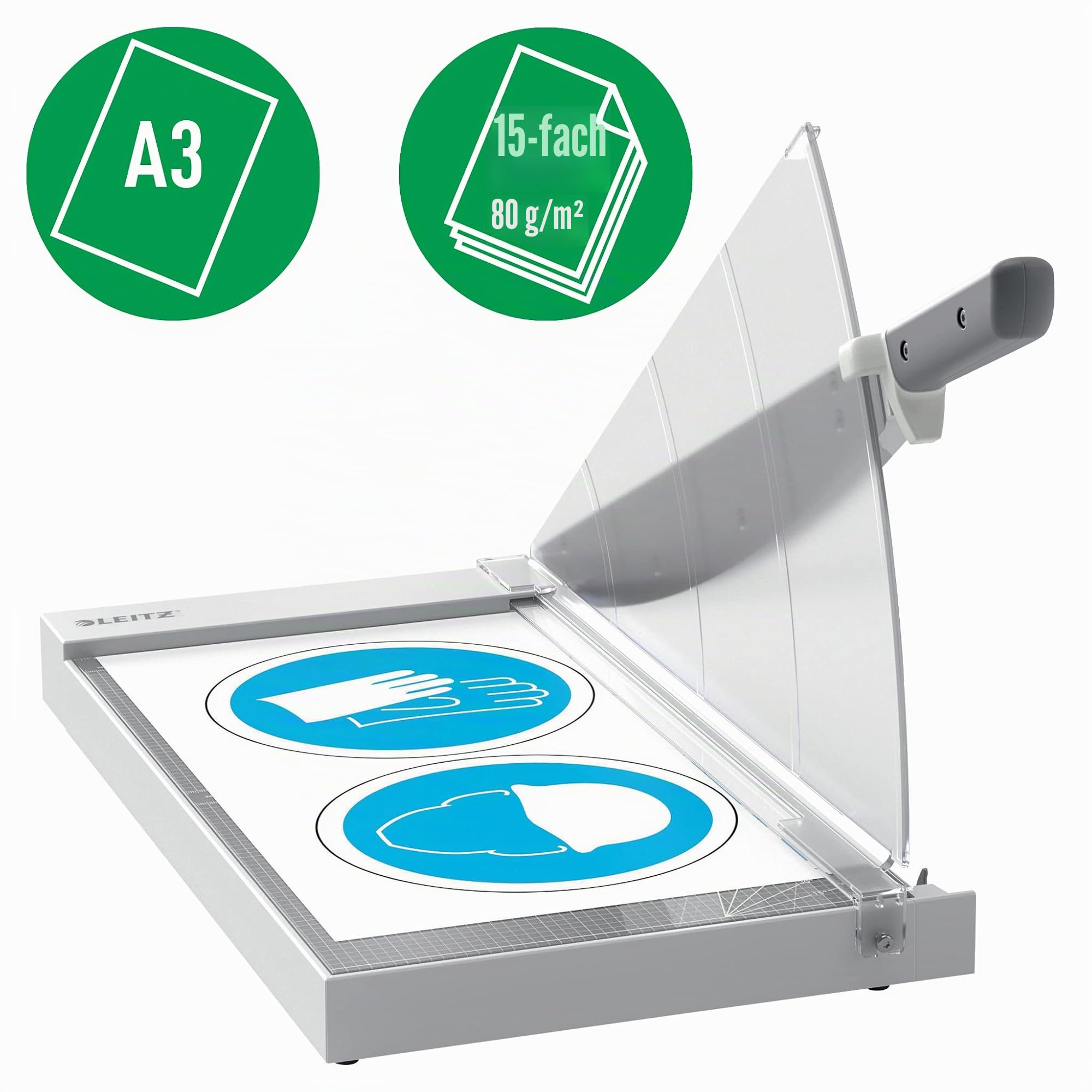 leitz-precision-office-hebelschneider-a3-15-blatt-457-mm-schnittl-nge-90220000 image 2