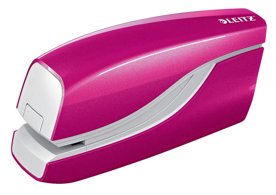 leitz-wow-elektrisches-heftger-t-f-r-10-blatt-pink-metallic-55661023 image 1
