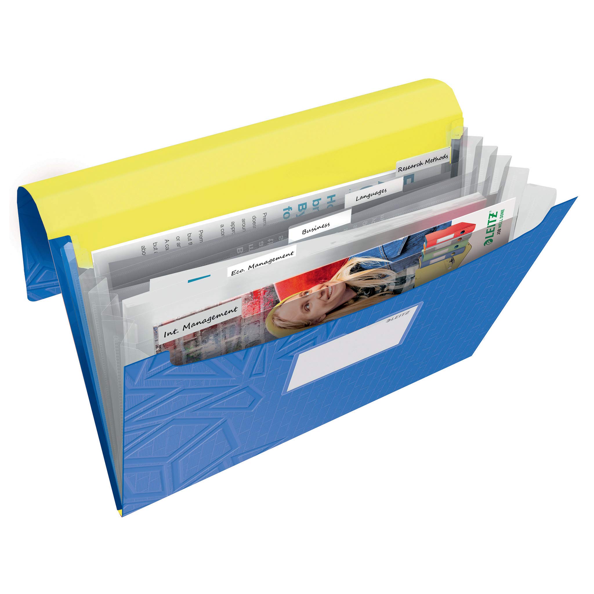 leitz-urban-chic-projektmappe-a4-5-f-cher-blau-39970032 image 4