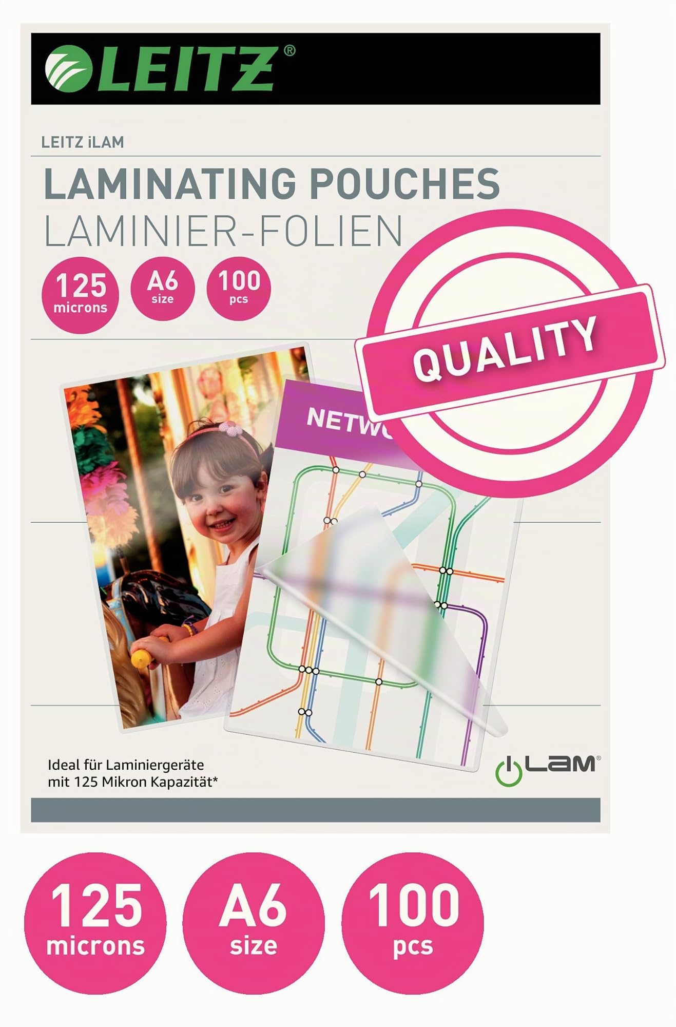 leitz-ilam-hei-laminierfolien-a6-125-mic-100er-pack-transparent-gl-nzend-33806 image 3