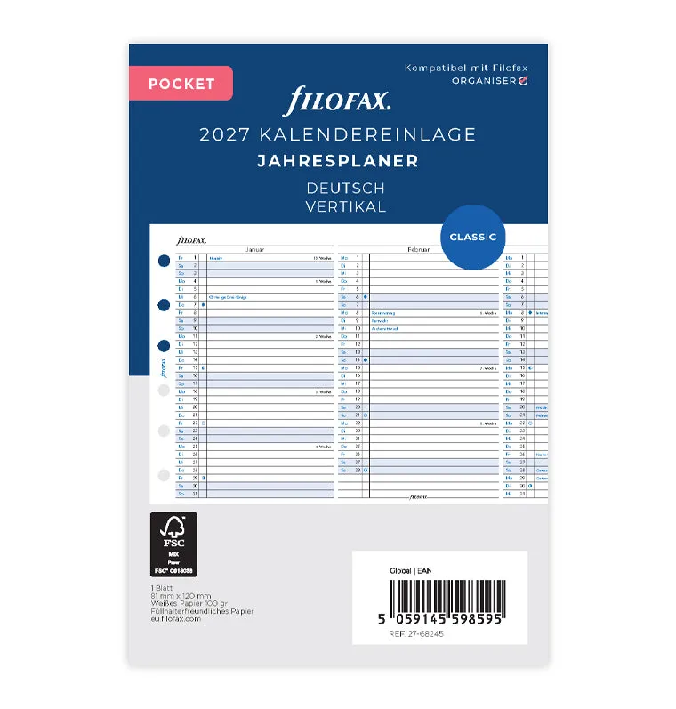 filofax-jahresplaner-deutsch-pocket-2027-leporello-zum-ausklappen image 1
