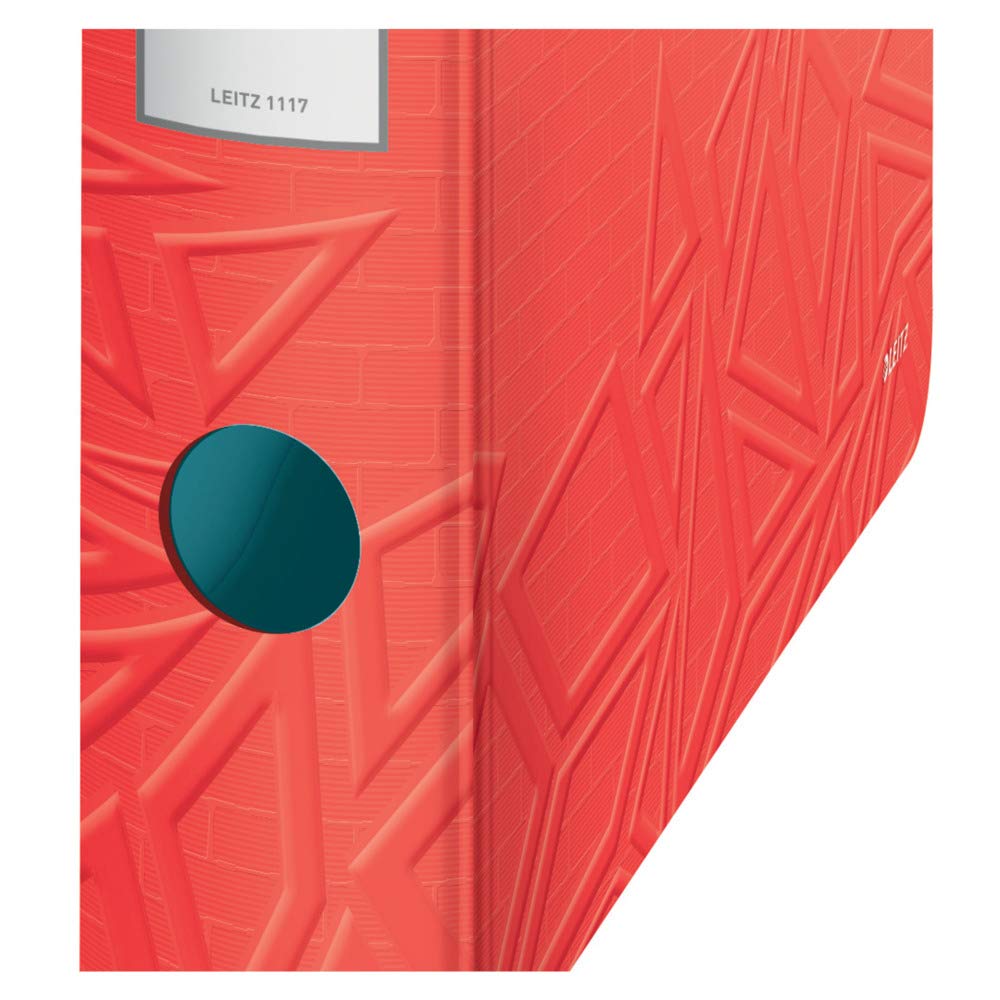 leitz-180-active-qualit-ts-ordner-a4-schmal-urban-chic-rot-11170020 image 3