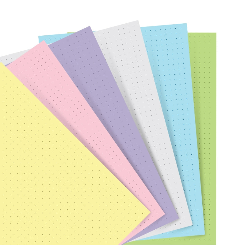 filofax-notebook-pocket-pastel-einlage-punktkariert image 4