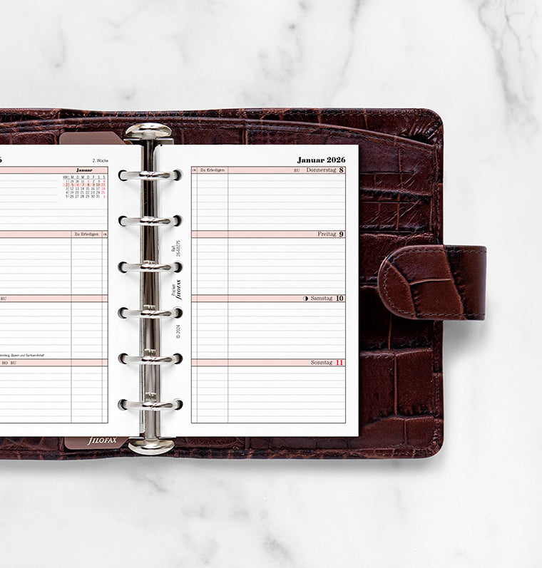 filofax-professional-pocket-kalendereinlage-2026-1-woche-2-seiten-deutsch image 2