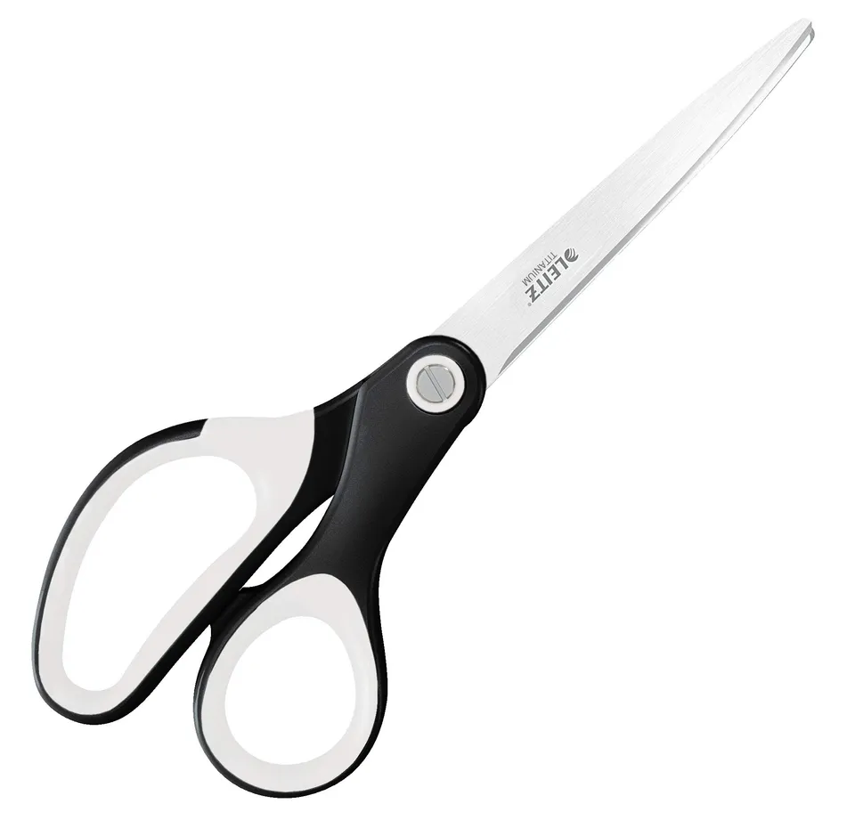 leitz-wow-titan-qualit-tsschere-20-5-cm-beidh-ndige-haushaltsschere-schwarz image 1