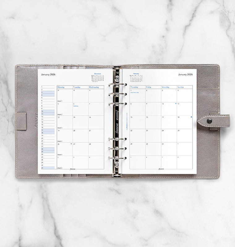 filofax-kalendereinlage-2026-a5-1-monat-2-seiten-englisch image 3
