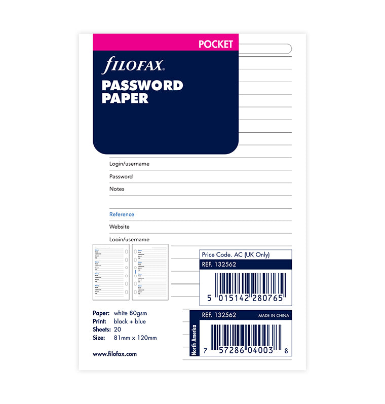 filofax-passw-rter-verzeichnis-einlage-pocket image 1