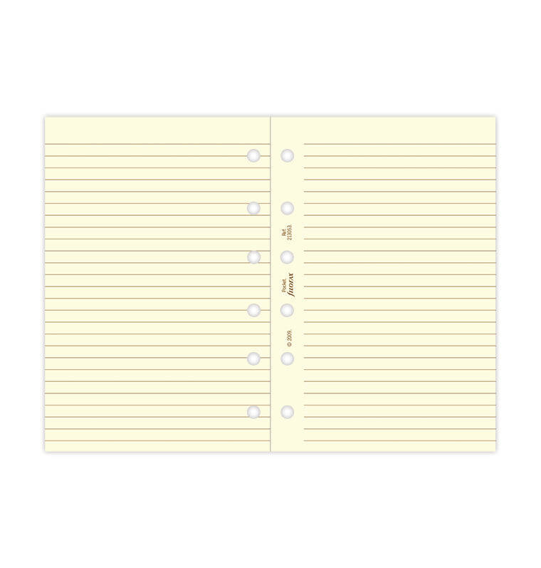 filofax-pocket-notizpapier-cotton-cream-liniert-20-blatt image 5