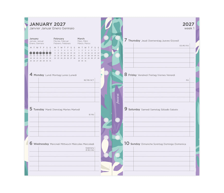 filofax-illustrated-diary-pack-personal-2027-1-woche-2-seiten image 4