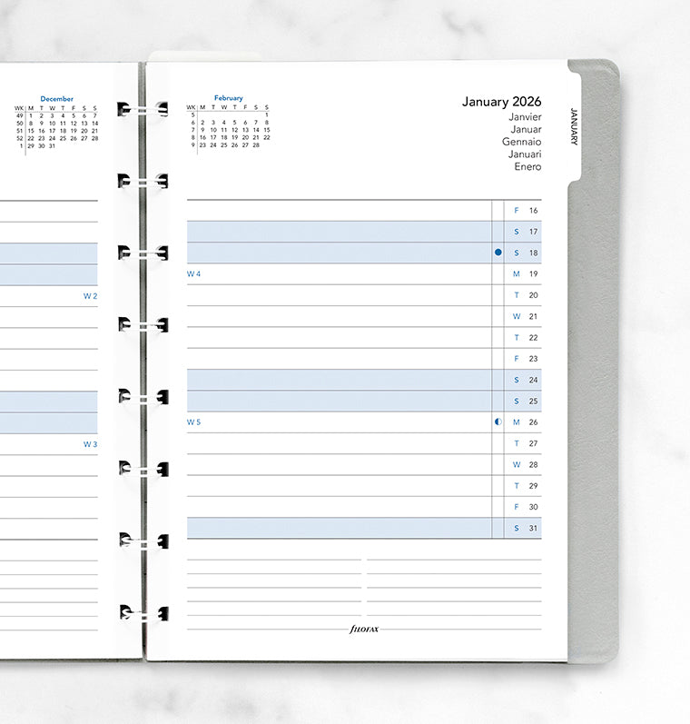 filofax-notebook-monatsplaner-a5-2026-mit-tabs-nachf-ll-einlage image 3