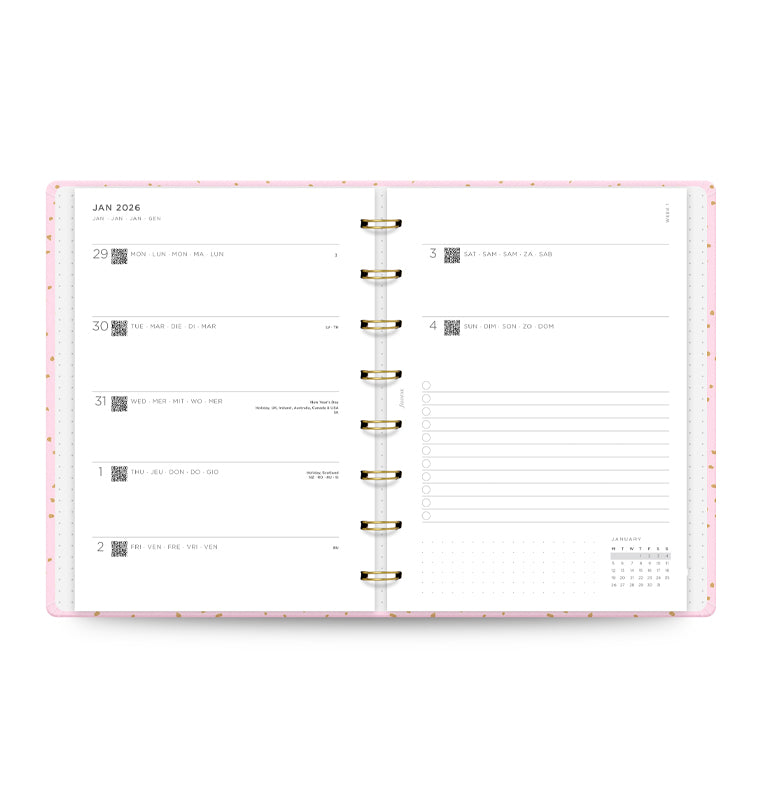 filofax-confetti-a5-planer-rose-quartz-2026 image 3
