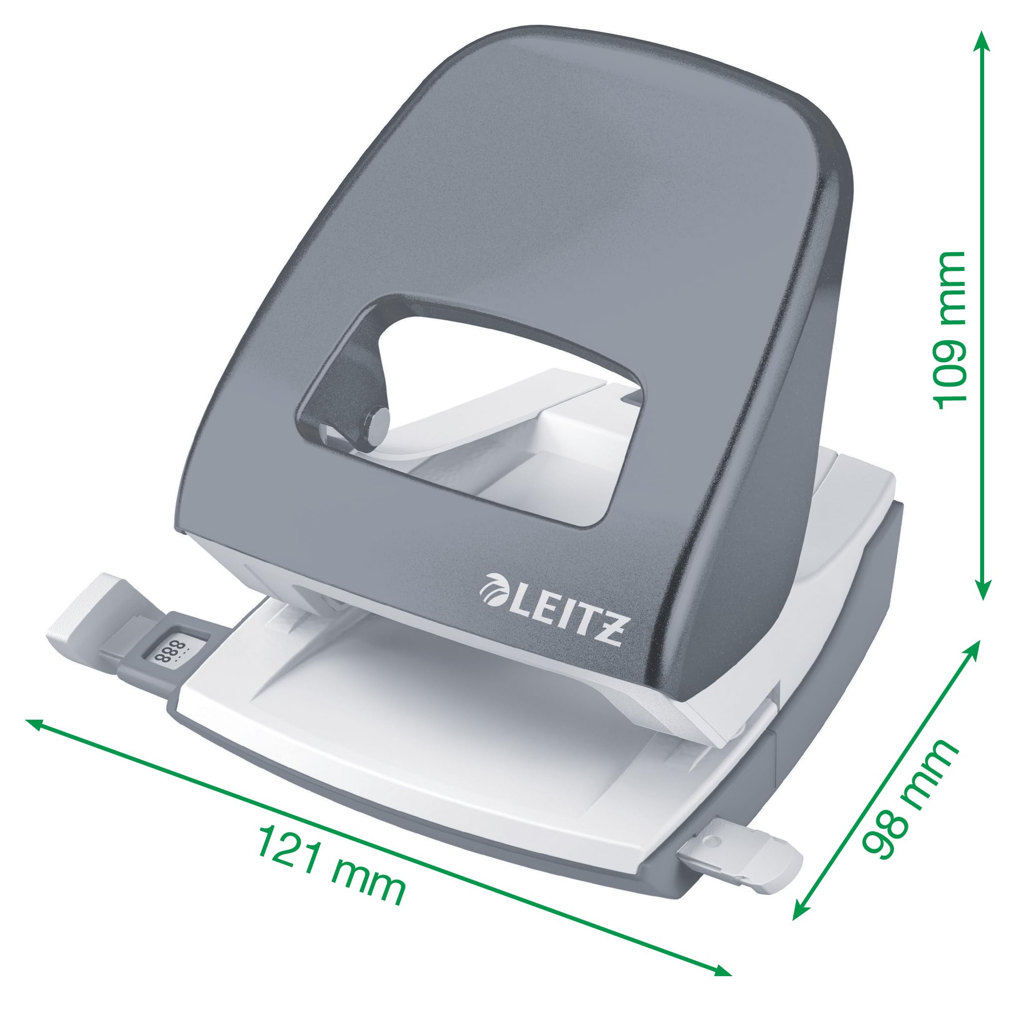 leitz-wow-nexxt-locher-metall-30-blatt-gelb image 3