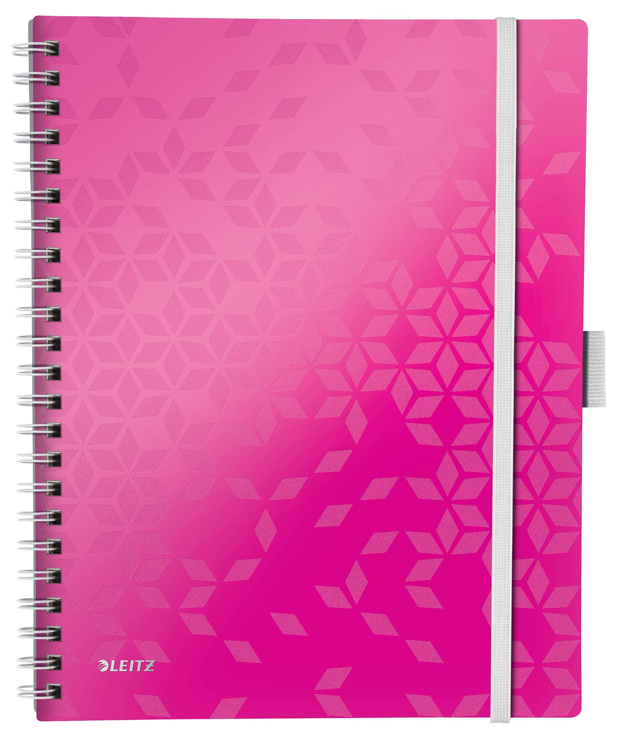 leitz-wow-be-mobile-kollegblock-a4-46440023-pp-liniert-pink-metallic image 1