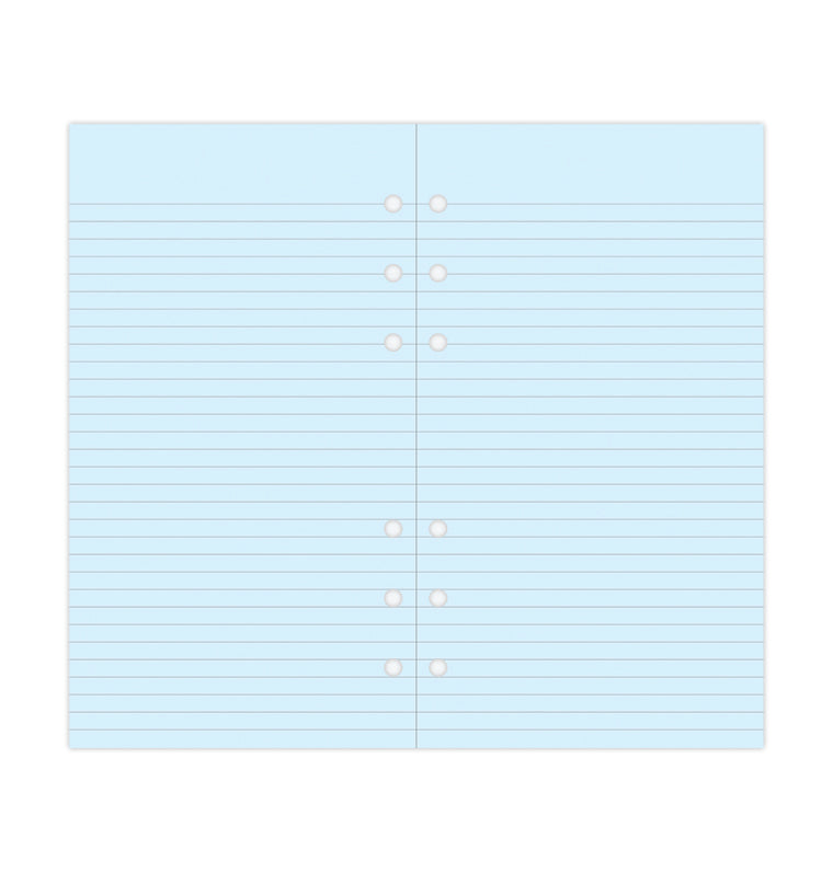 filofax-notizpapier-blau-liniert-personal-20-blatt image 5