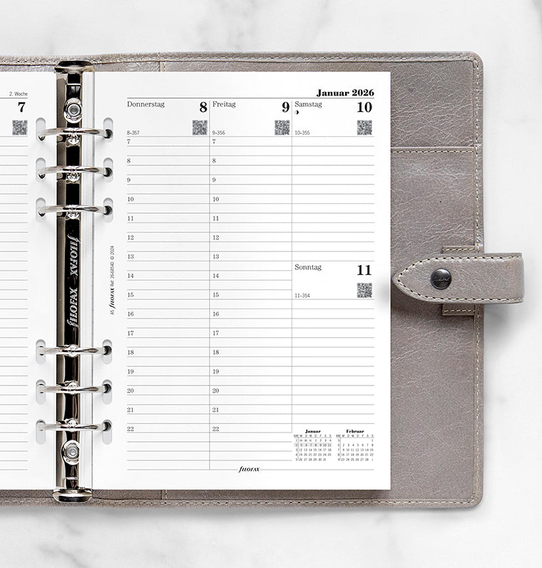 filofax-kalendereinlage-a5-2026-1-woche-2-seiten-deutsch image 2