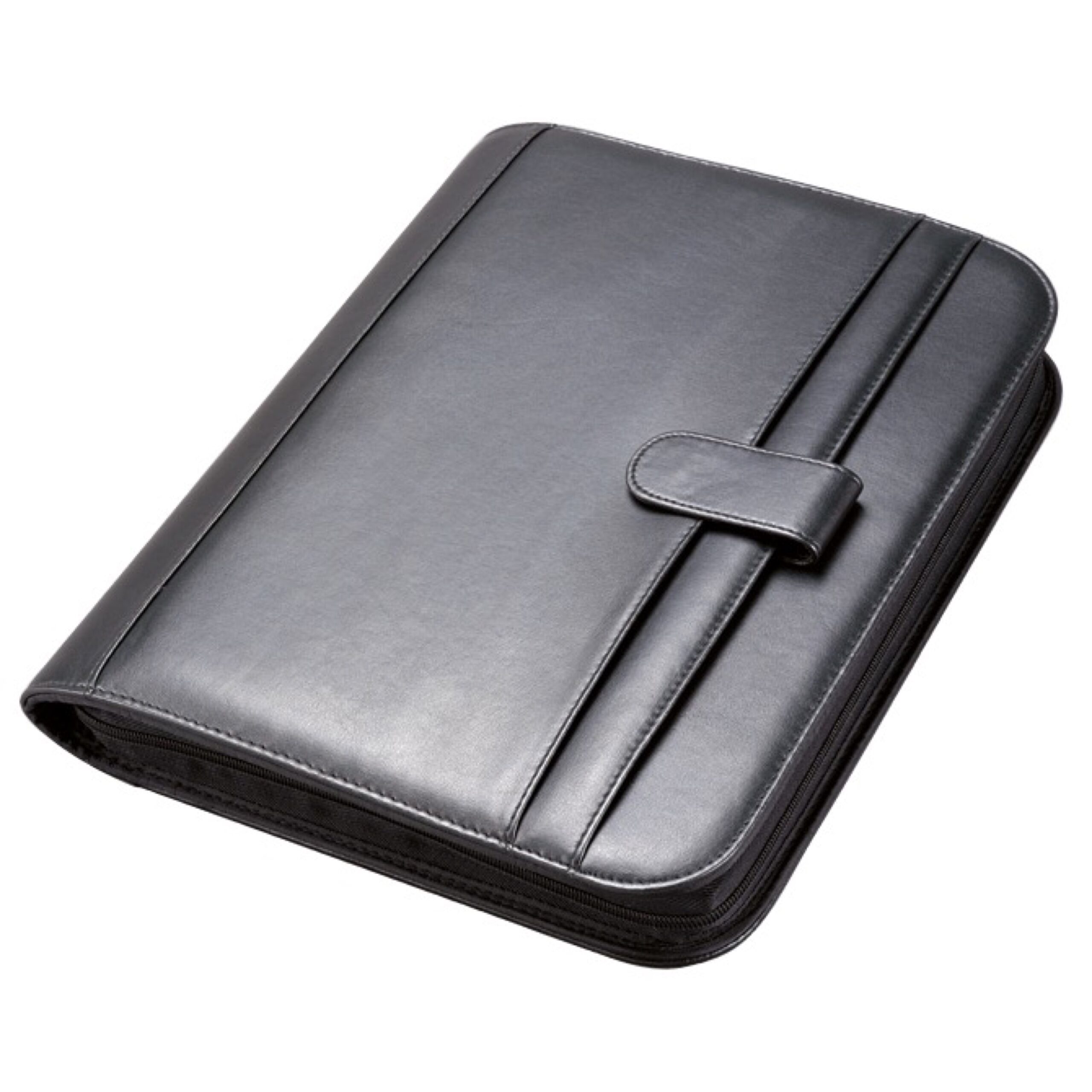 alassio-riccione-ringbuchmappe-a4-schwarz-finetouch-mit-taschenrechner image 2