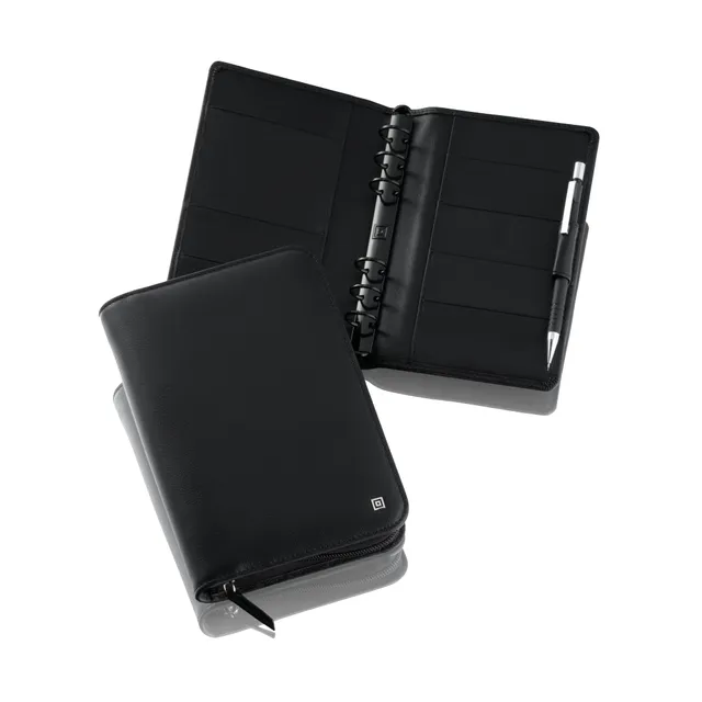 time-system-klassik-compact-ringbuch-20-mm-mit-rei-verschluss-italienisches-lede image 1
