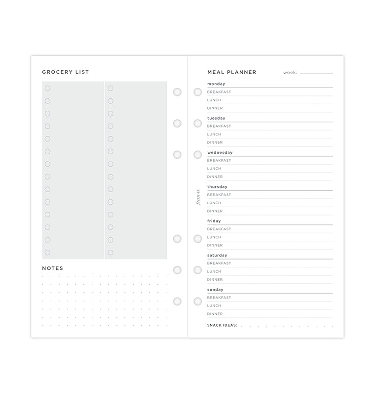 filofax-meal-planner-einlage-personal-56-blatt image 5