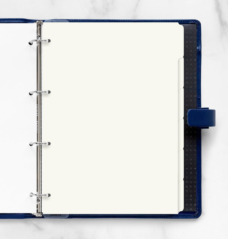 filofax-blanko-trennbl-tter-cream-a4-6-tabs-beschriftbar image 3