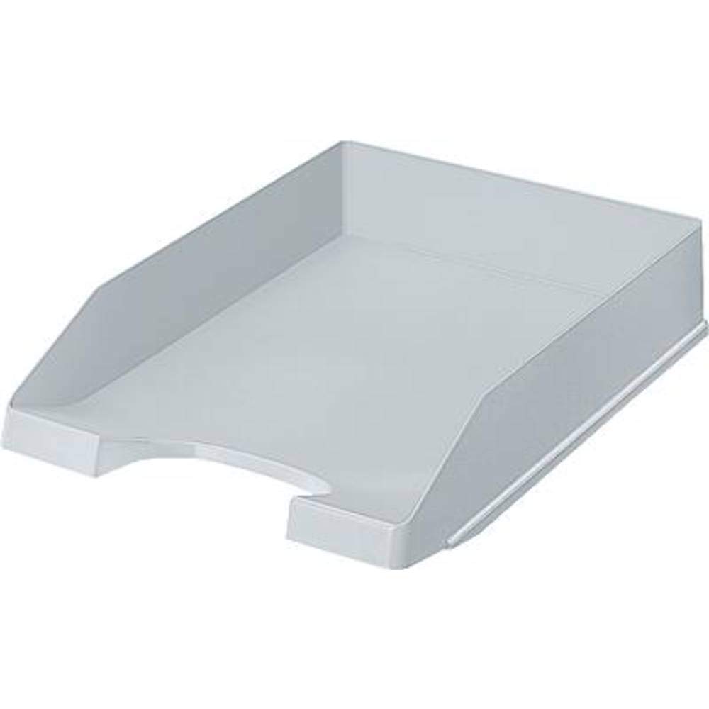 leitz-plus-standard-briefkorb-a4-briefablage-grau image 1