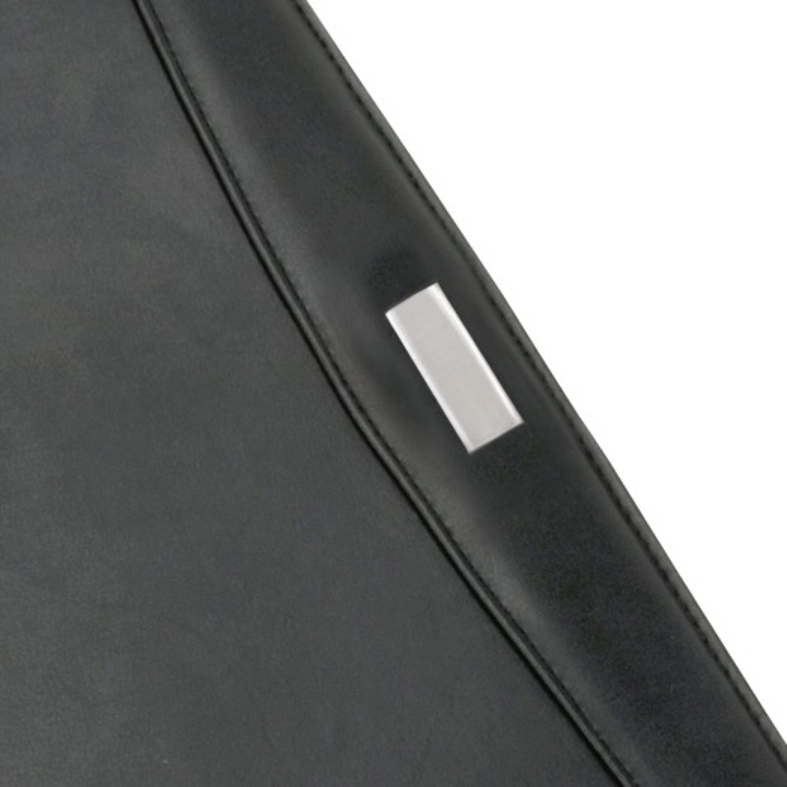 alassio-schreibmappe-a4-mares-aus-finetouch-kunstleder-in-schwarz-mit-emblem image 2
