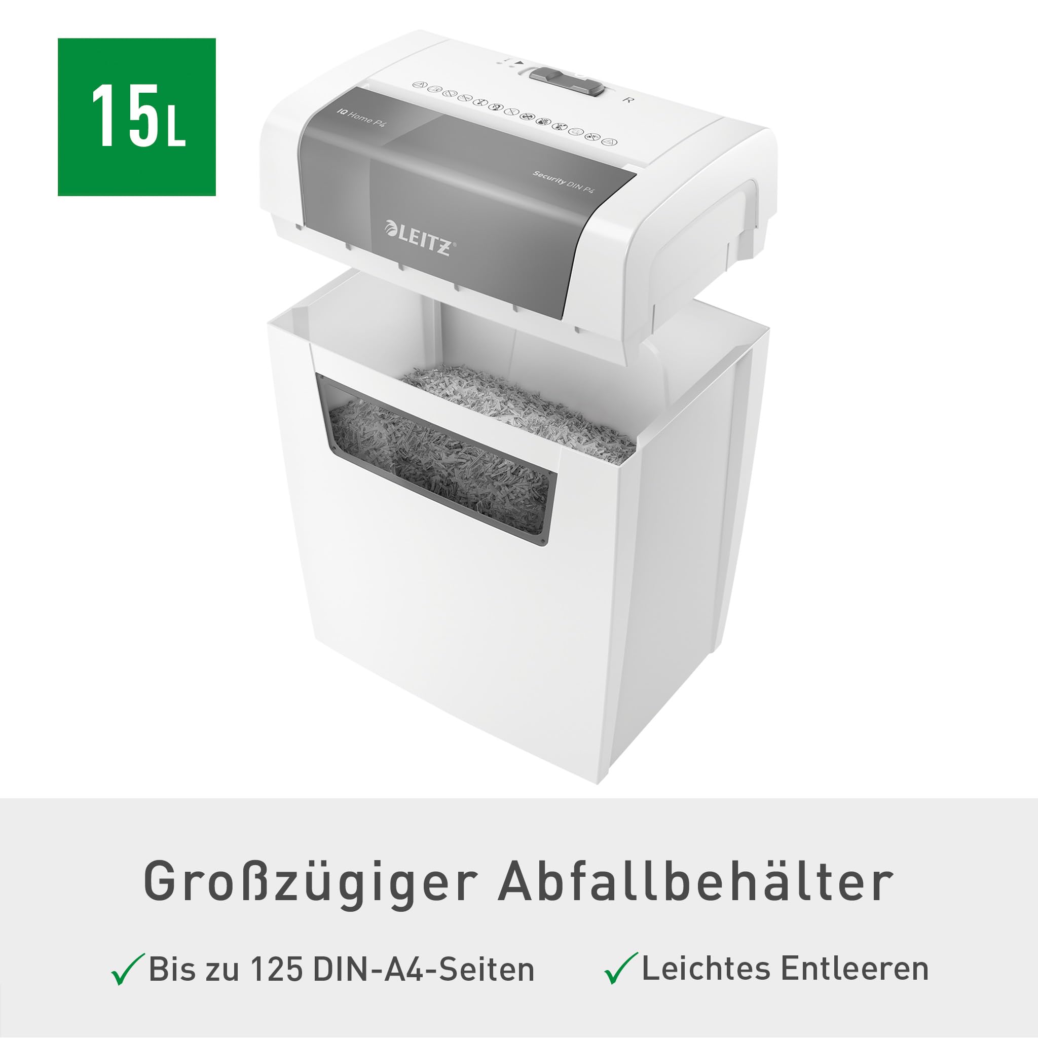 leitz-iq-home-aktenvernichter-p4-15l-wei-80340000 image 4