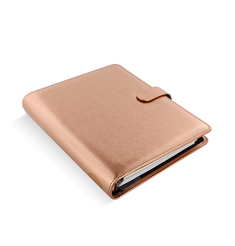 filofax-saffiano-metallic-a5-organiser-metallic-farben image 2
