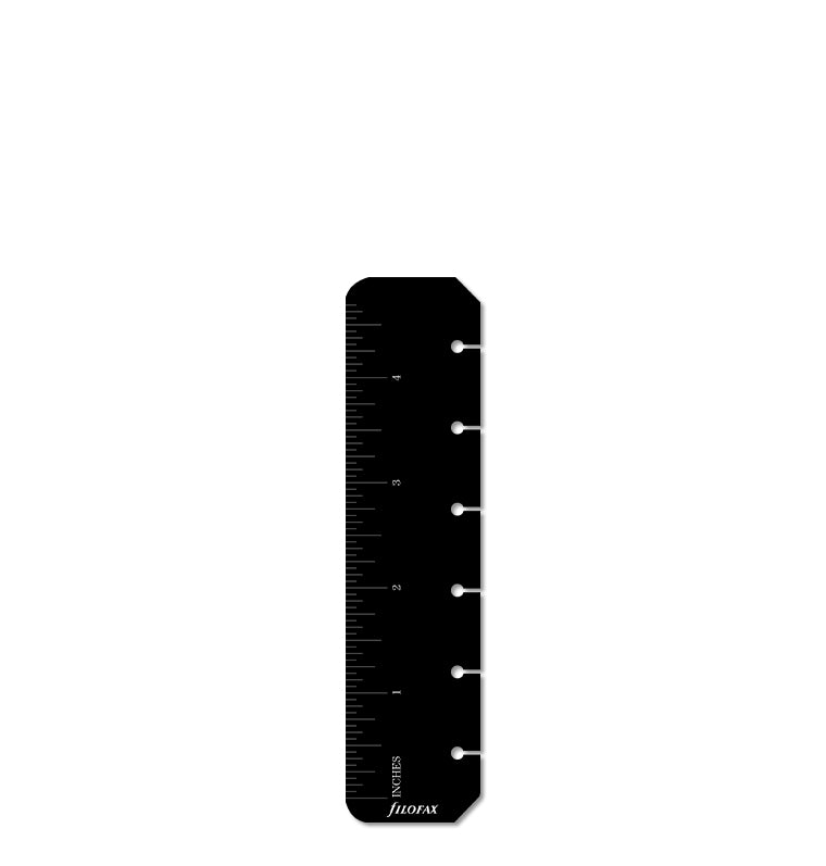 filofax-lineal-lesezeichen-schwarz-pocket-organiser-zubeh-r image 2