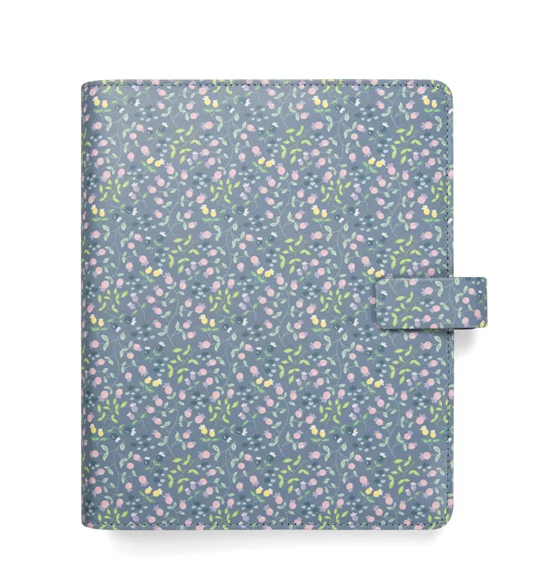 filofax-meadow-a5-organiser-blumenmuster-mit-einlagen-und-accessoires image 1