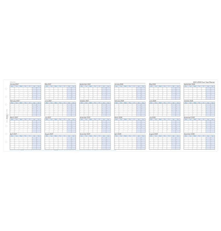 filofax-4-jahresplaner-personal-2027-2029-englisch-leporello image 4