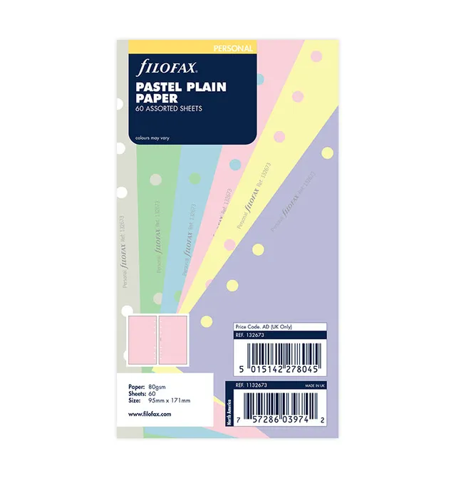 filofax-notizpapier-personal-pastel-blanko-sale image 1