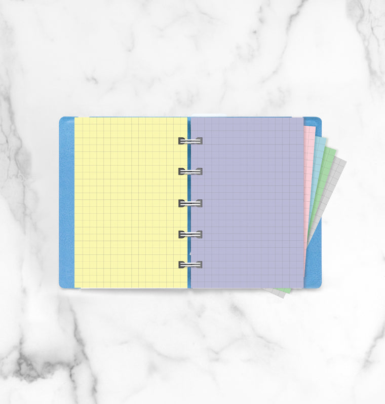filofax-notebook-nachf-llpapier-pocket-pastel-kariert image 3