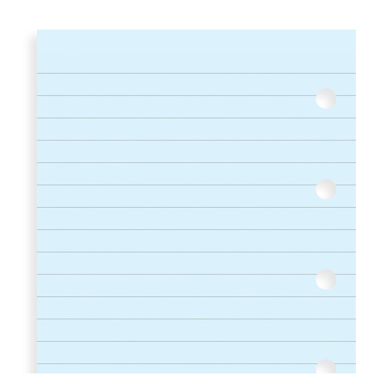filofax-notizpapier-mini-liniert-blau-20-blatt-einlage image 4