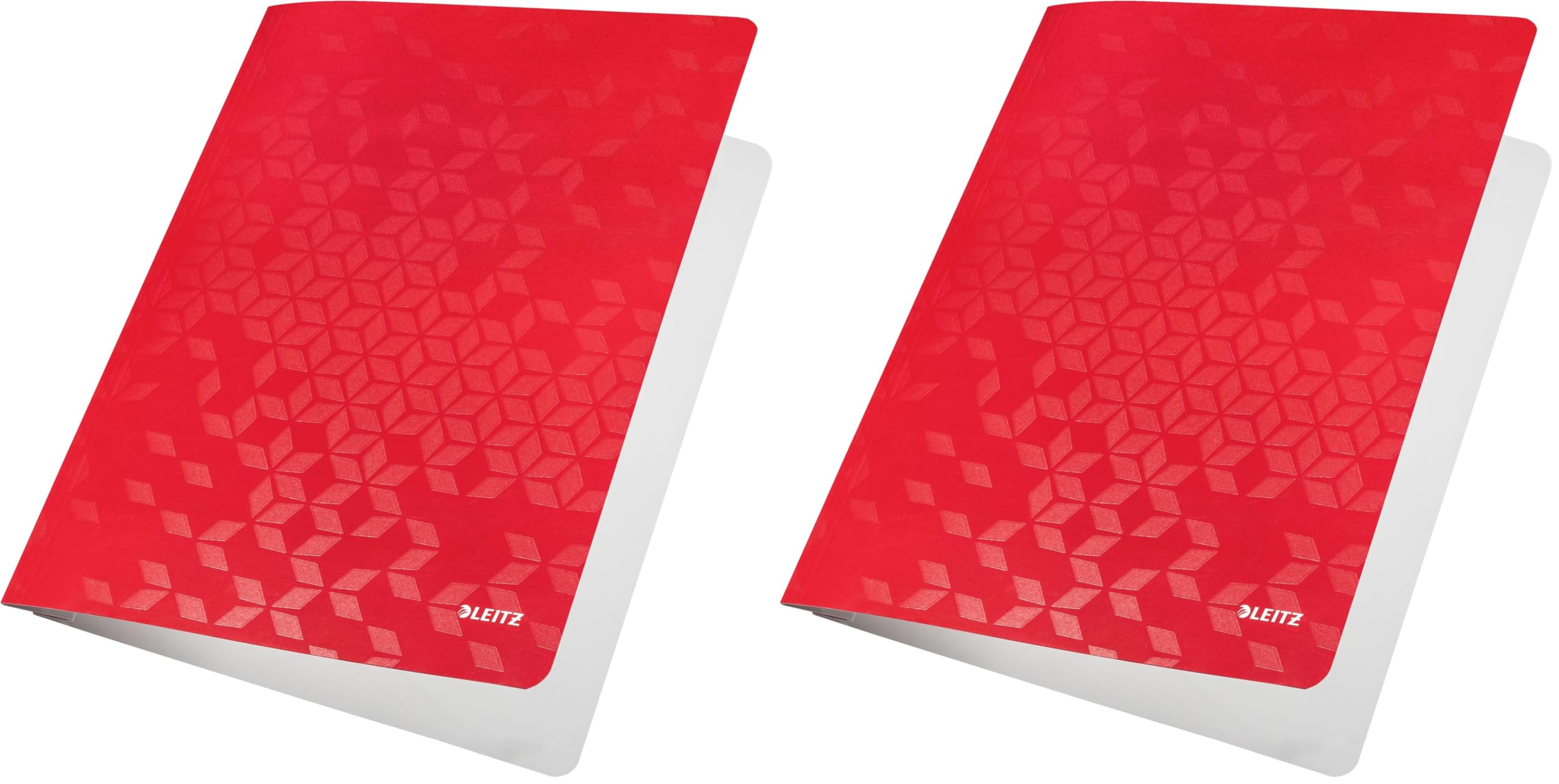 leitz-wow-schnellhefter-a4-pp-karton-60-blatt-rot-30010026 image 8