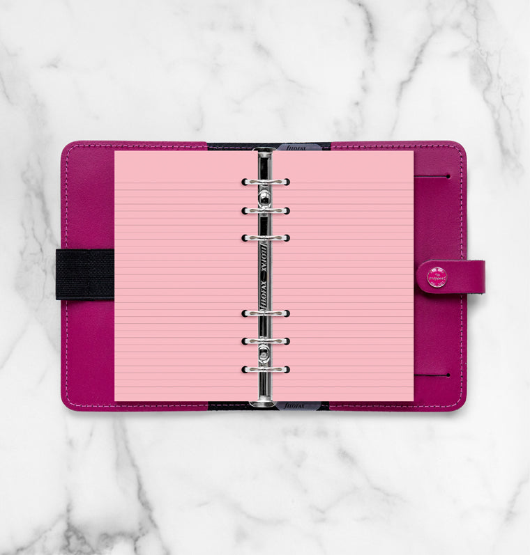 filofax-notizpapier-pink-liniert-personal-30-blatt image 3