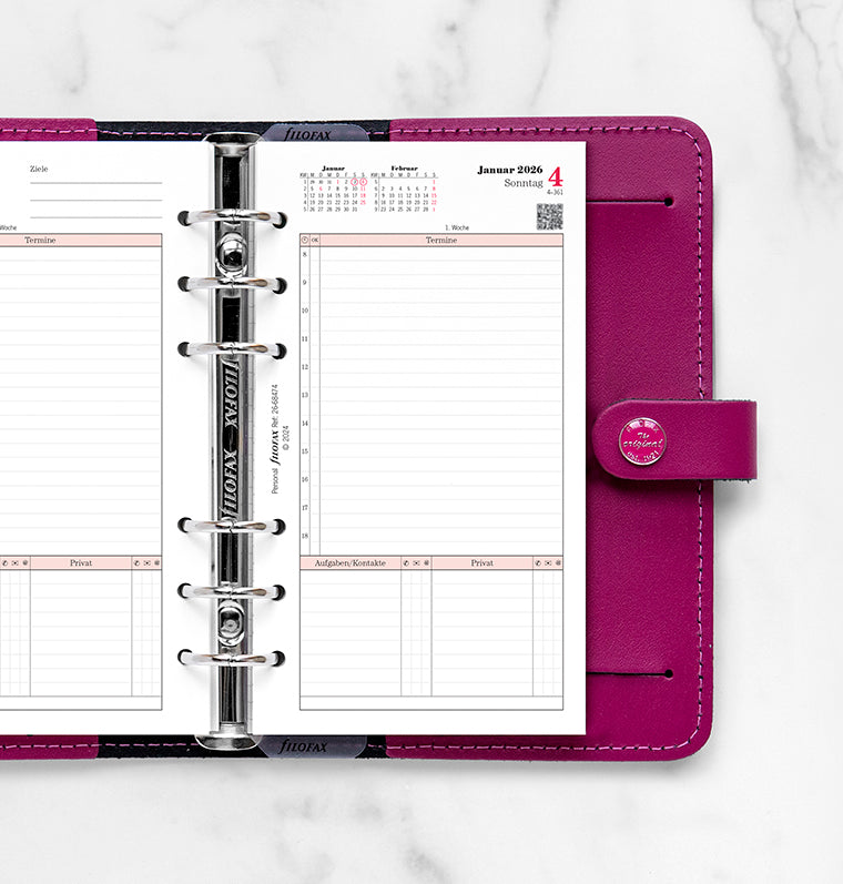filofax-professional-kalendereinlage-2026-personal-1-tag-1-seite-deutsch-68474 image 2