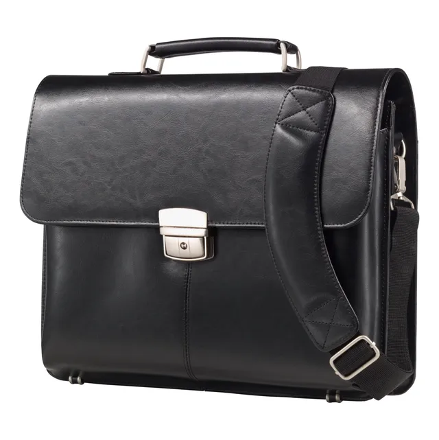 alassio-aktentasche-faenza-leder-schwarz-mit-laptopfach image 1
