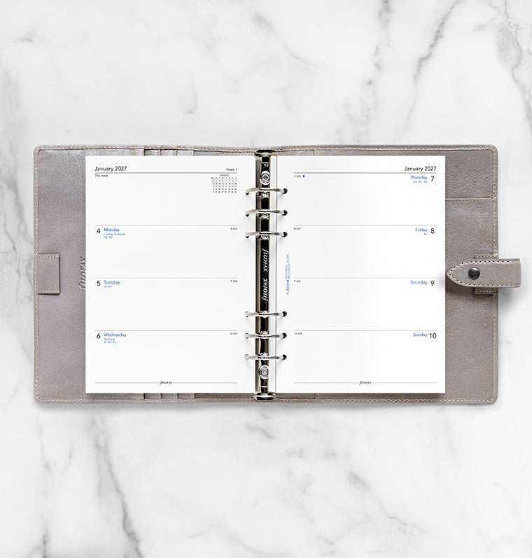 filofax-kalendereinlage-1-woche-2-seiten-englisch-a5-2027 image 3